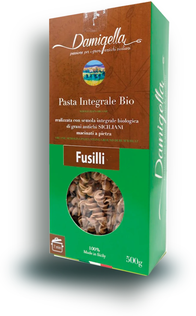 Pasta Integral de Grano Duro de Trigo